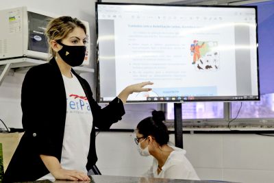 notícia: Sedeme promove capacitação em bairros atendidos pelo TerPaz