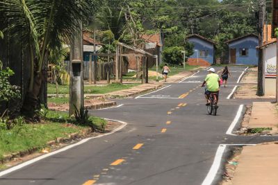 notícia: Governo entrega reurbanização completa de 11 vias de conjuntos em Santa Izabel do Pará