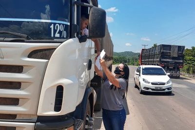 notícia: Adepará fiscaliza o transporte de animais e vegetais no sudeste paraense