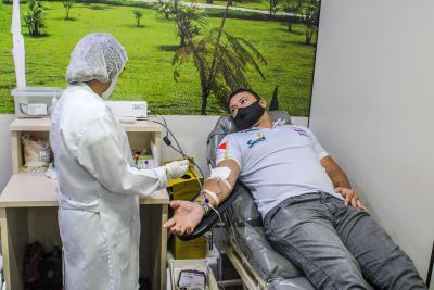 notícia: Servidores da Seel doam sangue e participam de campanha do Hemopa