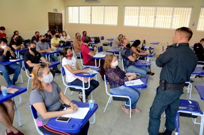 notícia: Reunião alinha ações do programa “Supervisão Educacional Militar” na Escola Estadual Brigadeiro Fontenelle