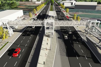 notícia: Governo inicia etapa de construção de novas passarelas na BR-316