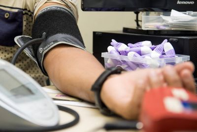 notícia: Hemopa realiza campanha interna de doação de sangue e reforça estoque