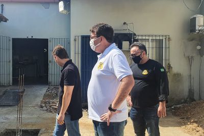 notícia: Centro de Perícias realiza obra da Unidade Regional de Castanhal