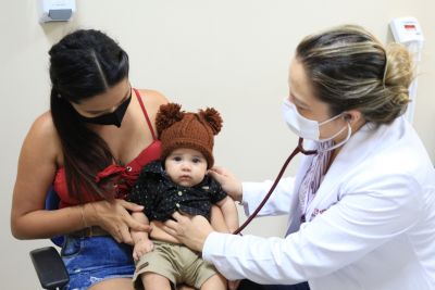 notícia: Materno-Infantil de Barcarena alerta sobre cuidados com a saúde dos bebês no Inverno Amazônico