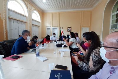 notícia: Órgãos de governo, Alepa e Ministério da Mulher, da Família e dos Direitos Humanos discutem reparações pecuniárias