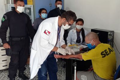 notícia: Centro de Recuperação de Capanema recebe ações de saúde e assistência social e jurídica