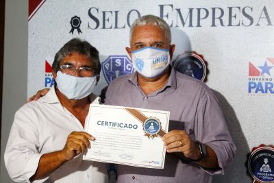 notícia: Primeiro Ofício: Seaster entrega selo de empresa cidadã para o Paysandu Sport Club 