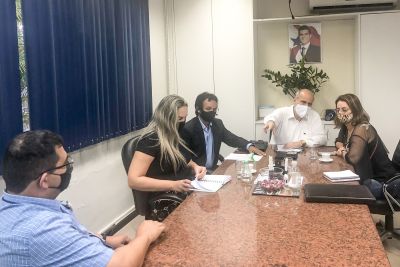 notícia: Cosanpa e novos gestores de Ponta de Pedras debatem melhorias no abastecimento de água