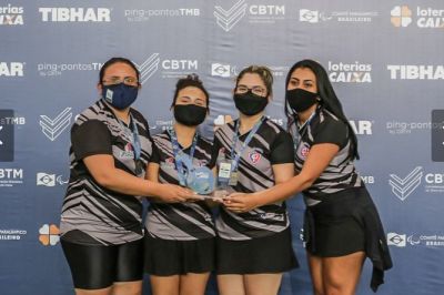 notícia: Mesa-tenistas do Pará conquistam 12 medalhas em evento no Rio de Janeiro