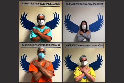 notícia: Hospital faz mostra fotográfica em homenagem a profissionais no combate da Covid-19