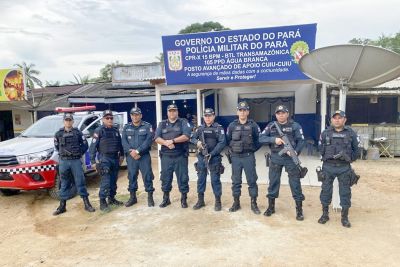 notícia: Distrito de Cuiu-cuiu, em Itaituba, recebe nova viatura da PM