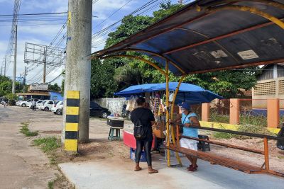 notícia: Avanço de obras altera parada de ônibus no KM-4 da BR-316