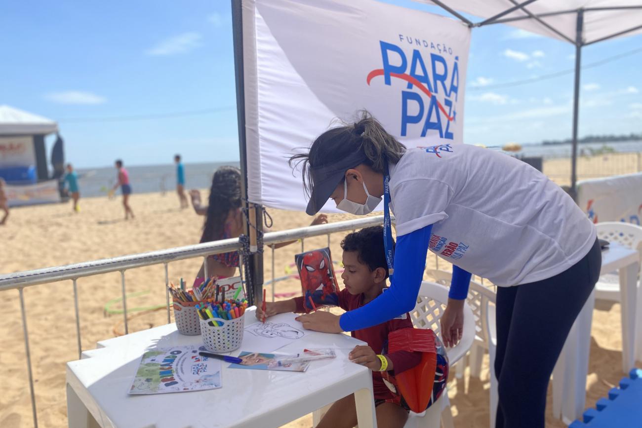 Fundação ParáPaz promove lazer e diversão para crianças e