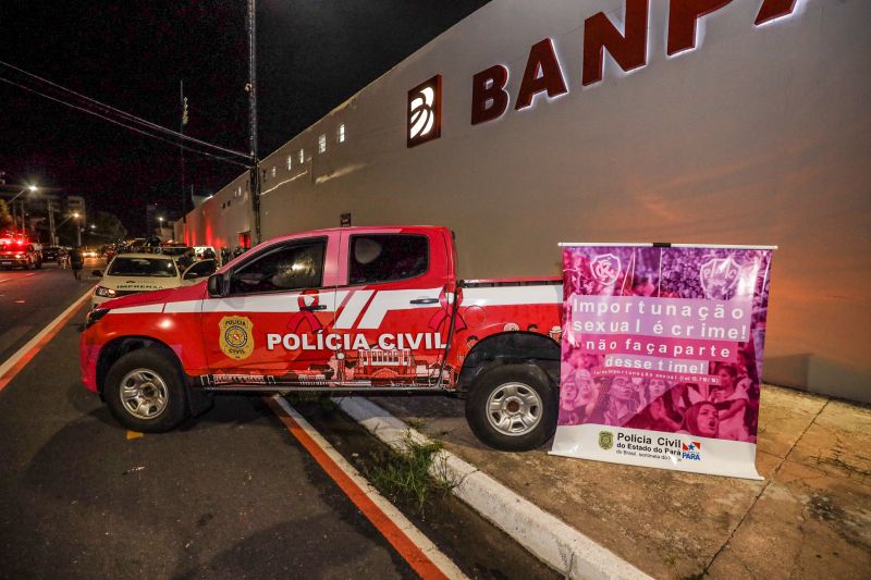 Polícia Civil lança campanha de combate a crime de importunação sexual nos estádios Fotos Marco Santos- Ag Pará <div class='credito_fotos'>Foto: Marco Santos / Ag. Pará   |   <a href='/midias/2021/originais/10077_1913b7a1-2d1f-c11b-1cc7-7391c0532e80.jpg' download><i class='fa-solid fa-download'></i> Download</a></div>