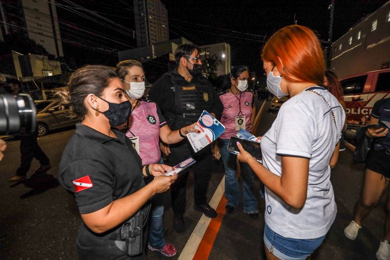 Polícia Civil lança campanha de combate a crime de importunação sexual nos estádios Fotos Marco Santos- Ag Pará <div class='credito_fotos'>Foto: Marco Santos / Ag. Pará   |   <a href='/midias/2021/originais/10077_a716cca3-6094-c4db-efd3-bf080259a998.jpg' download><i class='fa-solid fa-download'></i> Download</a></div>