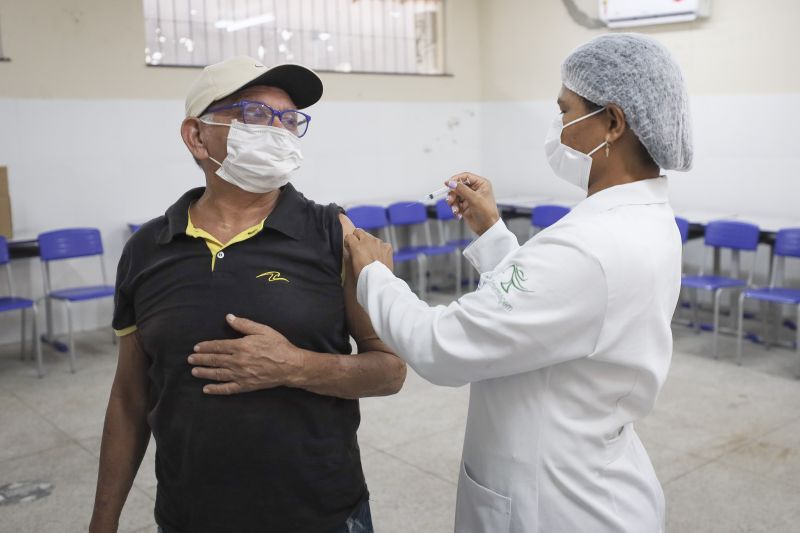 Mutirão de vacinação em Belém