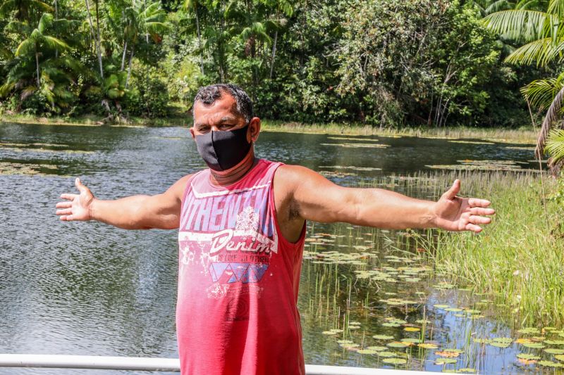 Celso Negrão, auxiliar de piscicultura