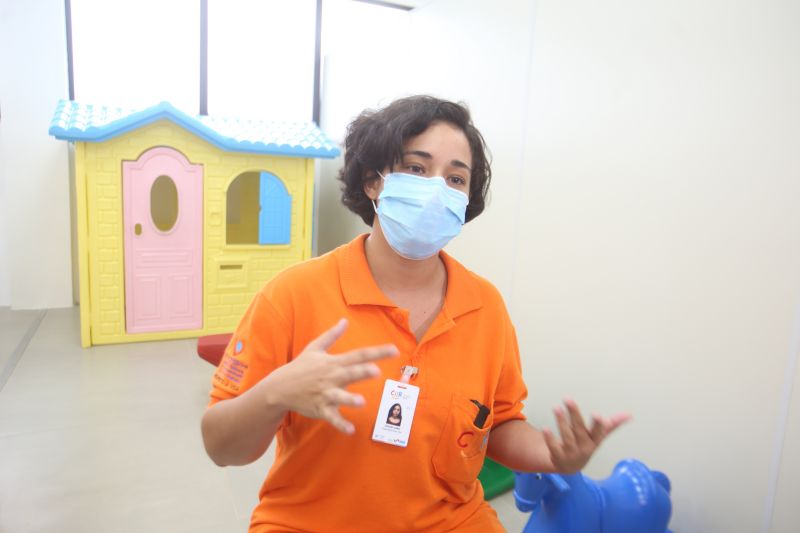 Belém 22 de janeiro de 2021, Núcleo especializado em trantorno Espectro Autista começa atendimento em 15 de janeiro.adriane Gomes. <div class='credito_fotos'>Foto: Alex Ribeiro / Ag. Pará | <a href='/midias/2021/originais/7216_f2e6c957-cd81-807b-3bcf-d5f07682a7bd.jpg' download><i class='fa-solid fa-download'></i> Download</a></div>