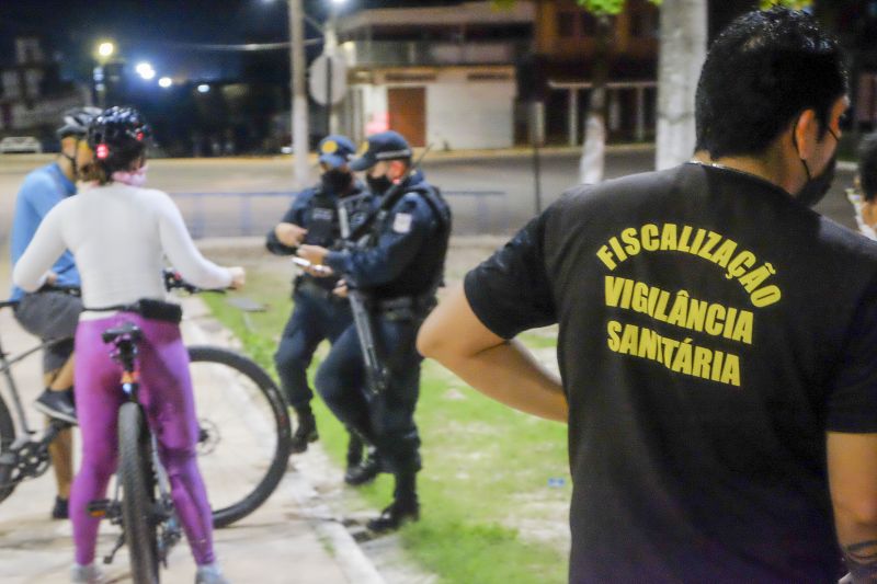 Órgãos de Segurança pública estadual municipal realizam vistorias de cumprimento do LOCKDOWN - SANTARÉM