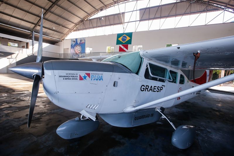 Aeronave do Graesp na Base de Santarém reforça o patrulhamento aéreo na região Oeste 