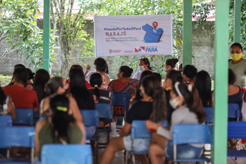 A equipe do projeto 'Saúde Por Todo o Pará', do Governo do Estado, chegou ao 13°destino: Anajás, município localizado no coração do arquipélago. A ação ocorreu na Escola Municipal de Ensino Fundamental Vasconcelos de Barros. Já são mais de 13 mil atendimentos realizados nos municípios onde a ação já ocorreu. O objetivo do projeto é promover o ‘Pacto pela Redução da Mortalidade Materna' nos municípios do arquipélago do Marajó.
foto: rodrigo pinheiro / agpara <div class='credito_fotos'>Foto: Rodrigo Pinheiro / Ag.Pará | <a href='/midias/2021/originais/8910_d5669011-f75f-067f-5836-afb4ce3ecf88.jpg' download><i class='fa-solid fa-download'></i> Download</a></div>