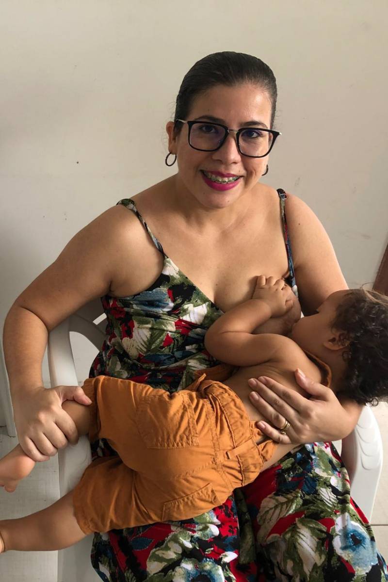 Arielly Assunção Pereira, uma das 100 doadoras do BLH
