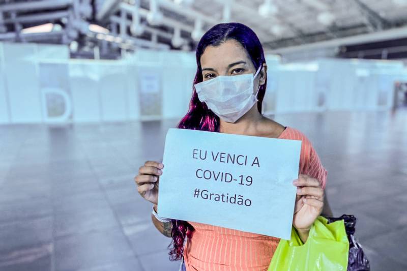 Marina Lima Lavareda, paciente do HC Hangar  (foto II enviada pela ascom ProSáude)