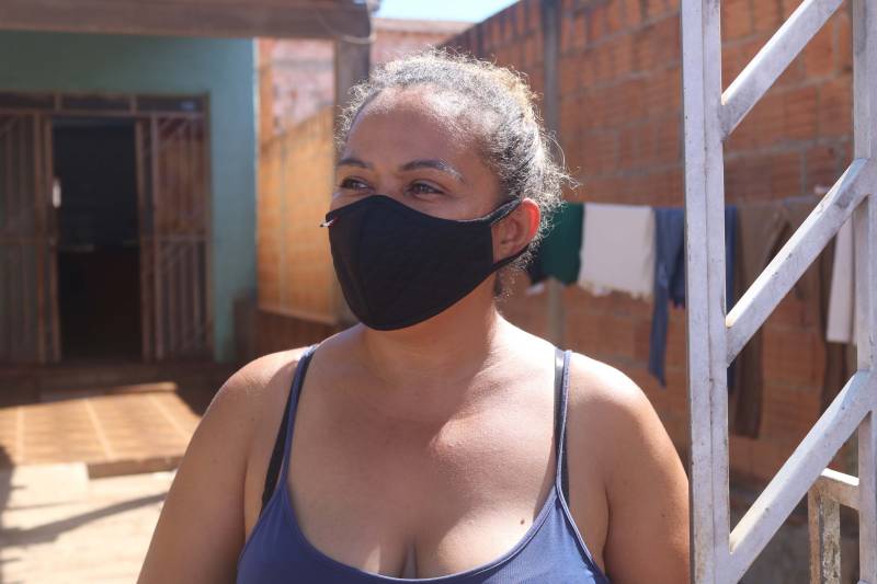 MORADORA SUELI SOUSA AGUARDA ANSIOSA PARA ENTREGA DA USINA