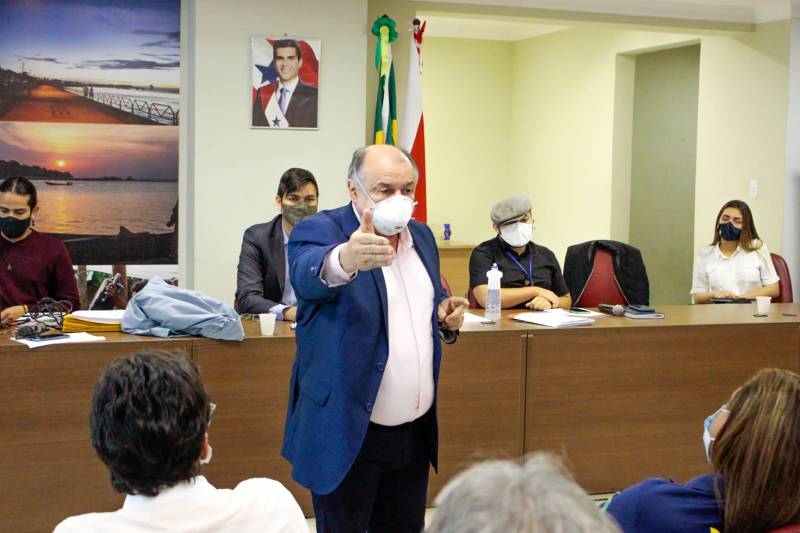 Diretor das Usinas da Paz, Coronel Marcos Lopes, atualizou o cronograma de entrega das Usinas.