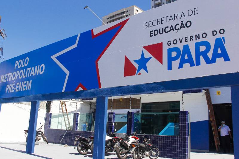 Localizado no bairro do Marco, o Polo vai atender alunos de cinco municípios da Região Metropolitana de Belém