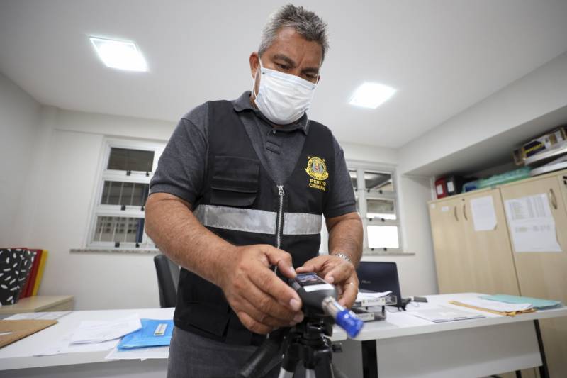 Enaldo Ferreira, perito e gerente do Núcleo de Crime Ambiental