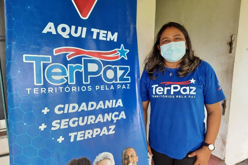 Ivanilda Vieira, gestora do TerPaz na Cabanagem2