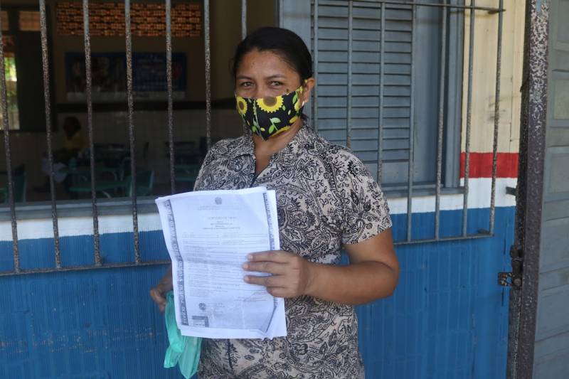 nononononA moradora Eliene Ribeiro, de 36 anos, estava em busca da segunda via da certidão de óbito do marido.