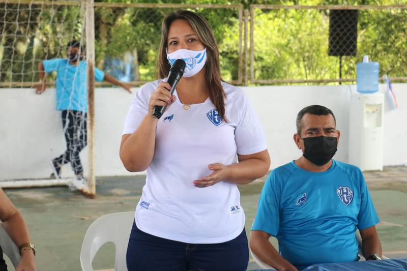 Vania Silva diretora de futsal do Paysandu