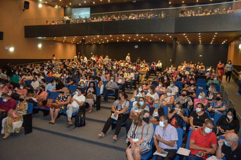 O evento reuniu diretores, vice-diretores e coordenadores pedagógicos das escolas estaduais da Região Metropolitana de Belém