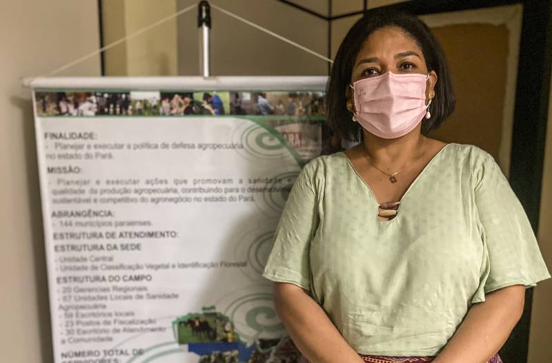 Joselena Tavares - gerente de inspeção vegetal 