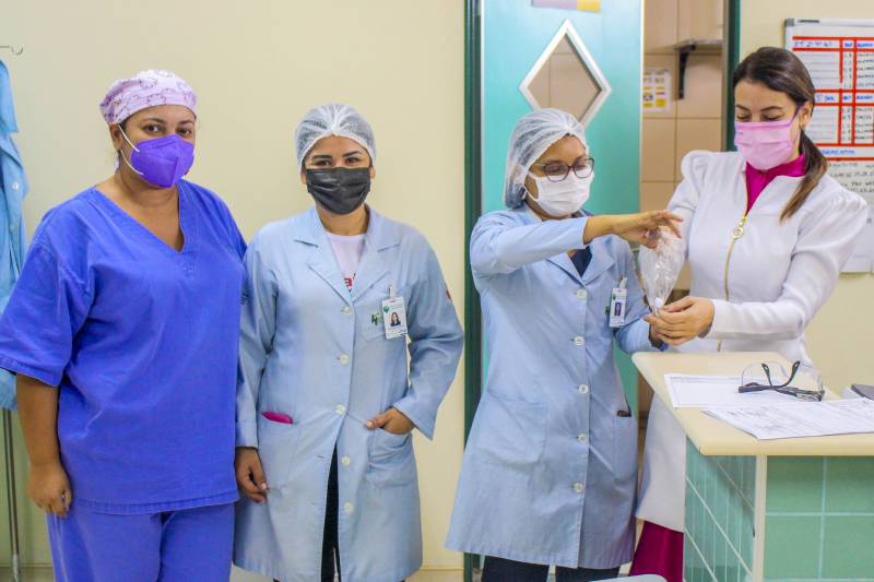 Equipe multiprofissional do Centro de Hemodiálise do HRPM