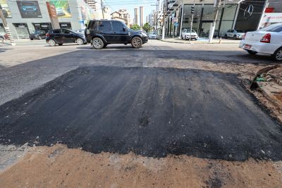 notícia: Cosanpa divulga programação de asfaltamento desta semana, em Belém 