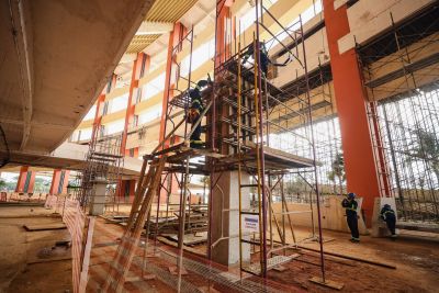 galeria: Obra no estádio Mangueirão