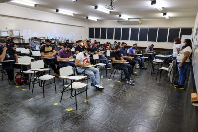 notícia: Mais de 47 mil candidatos realizam provas para Seap e Seplad neste domingo, 14