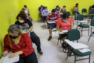 notícia: Mais de 30 mil candidatos realizam provas da Seap e Seplad 