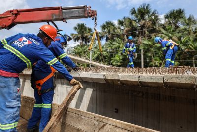 notícia: Recursos para infraestrutura em transportes chegam às 11 regiões do Pará
