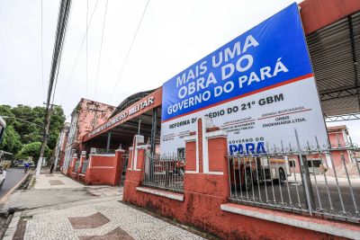 notícia: Obras de reconstrução e ampliação do 21º GBM avançam em ritmo acelerado 
