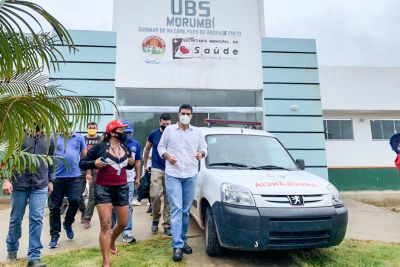 galeria: Governador visita Faro e acompanha atendimentos médicos no Barco Papa Francisco