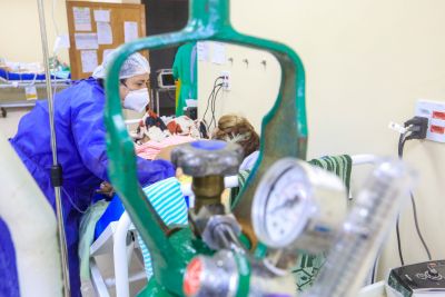 notícia: Governador reforça apoio do Estado no combate a pandemia em Óbidos