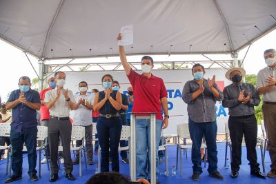 notícia: Governo do Estado inicia construção e pavimentação da PA-256, na região Nordeste