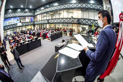 notícia: Na reabertura da Alepa, Governo reitera importância do Renda Pará e Fundo Esperança