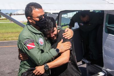 notícia: 'Pousei forçado. A aeronave parou', disse o piloto paraense resgatado neste sábado, 6