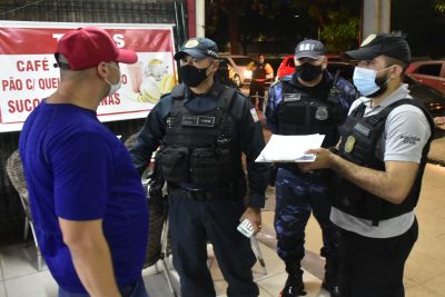notícia: Sistema de Segurança intensifica fiscalização e bloqueios após ampliação das medidas contra Covid-19